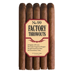 Factory Throwouts No. 99 (20/Bundle)