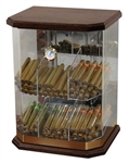 Franklin Wood 150 Count Acrylic Display Humidor