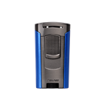 Xikar Astral Single Flame Lighter - Blue and Gunmetal