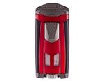 Xikar HP3 Triple Flame Lighter - Red