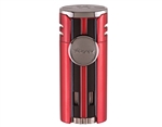 Xikar HP4 Quad Flame Lighter - Daytona Red