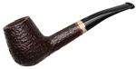 Savinelli Oscar Rusticated Brown Pipe