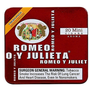 Romeo y Julieta Minis Aroma (Single Tin of 20)
