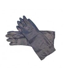 Neoprene Flocked Glove - Protects to 185F - 15.5" -  Black