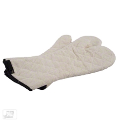 Terry Oven Mitts Heavy Duty - Protects to 500F