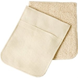 Junior Pan Grabber w/Pocket - Protects to 350F -  Cotton Canvas