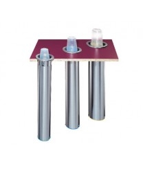 In-Counter Mount Bev Cup Dispenser - Vertical