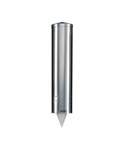 Small Pull-Type Water Cup Dispenser - Cone 3-4 1/2 Oz, Flat 3-5 Oz - Stainless Steel