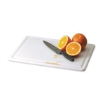 Kolor-Cut Grooved «? Cutting Board - White