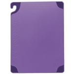 Allergen Saf-T-Zone&#174; Cutting Board w/Saf-T-Grip - Purple