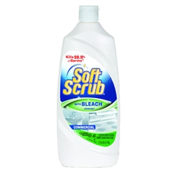 Soft Scrub Liquid Cleanser with Bleach Disinfectant