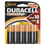 C-DURACELL COPPER TOP AA 8/PK