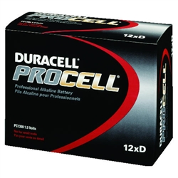 C-PROCELL INDUSTRIAL BAT RIES 12/PACK C-CEL ALKAL