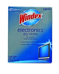 Windex Electronics Wipe S Dry Cloth