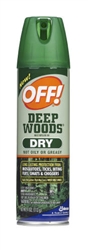 OFF! Deep Woods DRY Insect Repellent VII