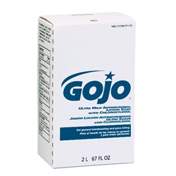 GOJO Ultra Mild Antimicrobial Lotion Soaps with Chloroxylenol