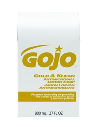 GOJO Gold & Klean Antimicrobial Lotion Soap
