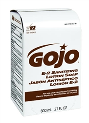 GOJO E-2 Sanitizing Lotion Soap