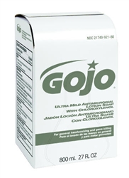 GOJO Ultra Mild Antimicrobial Lotion Soap with Chloroxylenol