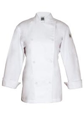 Knife & Steel Ladies Jacket- Chef Button - PC Blend