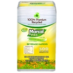 Marcal Pro 100% Premium Recycled Beverage Napkins