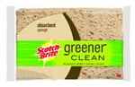 3M Greener Clean Natural Fiber Plain Pads