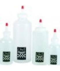 Chef Squeeze Bottles Retail - (2) 4 Oz & (2) 8 Oz - Clear