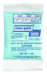 Clean Quick Chlorine Sanitizer