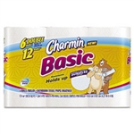 Procter & Gamble 50908 Basic Big Roll, One-Ply, 8 Packs of Six Rolls