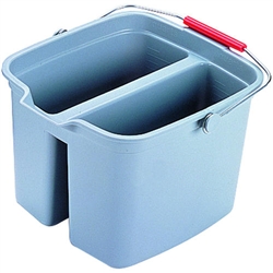 BRUTE Double-Pail Plastic Buckets