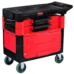 Trades Cart with Locking Cabinet