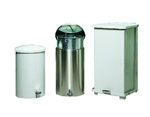 Silent Defenders Heavy-Duty Step Cans for Infectious Waste
