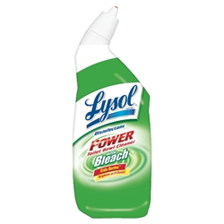 LYSOL Brand Power Toilet Bowl Cleaner with Bleach