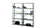 75 High Commercial Metal Shelving "