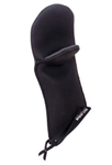 Ultigrips Puppet Oven Mitt - Protects to 500F - Black