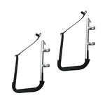 SUP Kayak Rail Mounted Storage Rack for Boats, Sailboats, Yachts