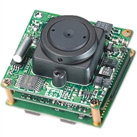 KT&C ACE-EDR380NUP3 700TVL True WDR Module Camera, 0.08Lux(Color)/0.04Lux(B/W), 3.7mm Flat Pinhole Lens