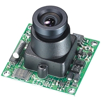 KT&C ACE-EX360EHB 420TVL B/W Board Module Camera, 3.6mm Board Lens, DC12V