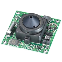 KT&C ACE-EX360EHP4 420TVL B/W Board Module Camera, 4.3mm Super Cone Pinhole Lens