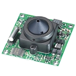 KT&C ACE-EX560EHP4 600TVL B/W Board Module Camera, 4.3mm Super Cone Pinhole Lens