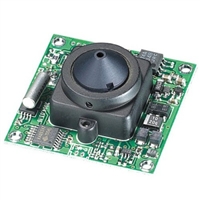 KT&C ACE-M321NUP4 700TVL Color Board Module Camera, 4.3mm Super Cone Pinhole Lens