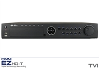 KT&C EZHD-TRF16 16 Channel HD-TVI DVR, 4 Drive Bays