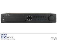 KT&C EZHD-TRF4 4 Channel HD-TVI DVR, 4 Drive Bays