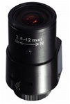 KT&C KLV-2812DC f2.8-11.5mm Varifocal with Auto Iris Lens, CS Mount