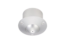 KT&C KPC-601DB 420TVL B/W Aluminum Dome Camera, 3.7mm, Flush Mount, Black Body