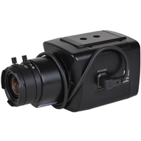 KT&C KPC-DN6360NH 600TVL Innovative Mini Color Box Camera, C/CS Mount, True D/N, Bracket not included, Dual Power