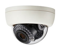 KT&C KPC-DNW100NHV15W 550TVL Professional WDR Indoor Dome Camera, 2.8-12mm(1.3MP), True D/N, White