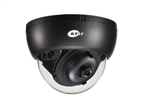 KT&C KPC-DSP81NUW 700TVL Indoor Fixed Lens Color Dome Camera, 3.6mm Board Lens, Digital D/N, White