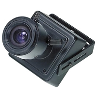 KT&C KPC-EW38NUV 700TVL D/N WDR Mini Square Camera, 4-8mm Varifocal Manual Lens