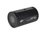KT&C KPC-HDB450M 1080p 2.1MP HD-SDI Mini Bullet Camera, 3.6mm Megapixel Board Lens, OSD, Digital D/N, Black